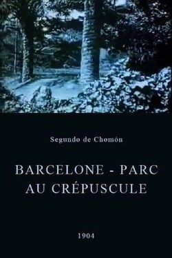 Барселона – парк в сумерках - смотреть онлайн